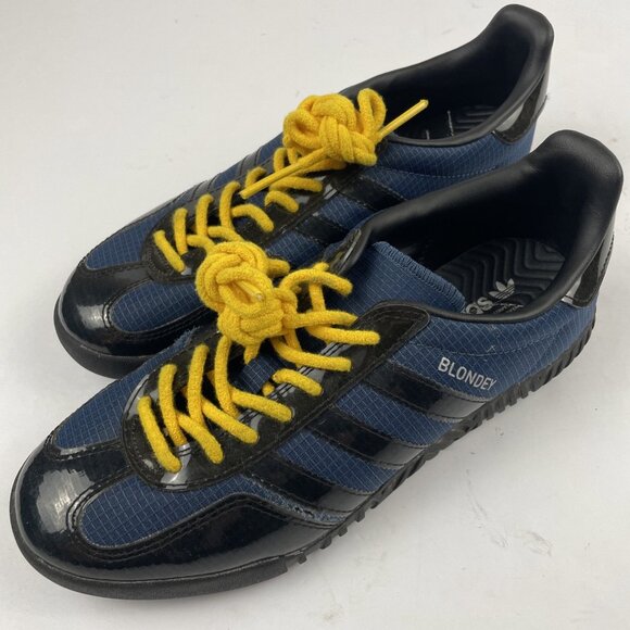 adidas Blondey McCoy x Gazelle Indoor Shoes Men’s 5 Black Blue GY4425 - Picture 2 of 12